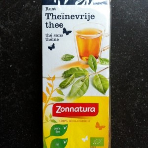 theïnevrije thee van Zonnatura